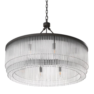 Chandelier Hector L bronze highlight finish