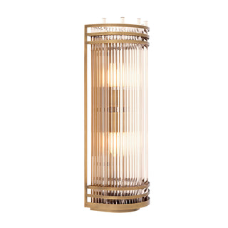 Wall Lamp Gulf L antique brass finish