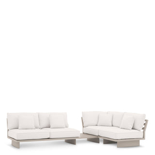 Outdoor Sofa Royal Palm sand sunbrella canvas