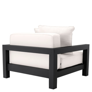 Outdoor Chair Cap-Antibes black sunbrella canvas