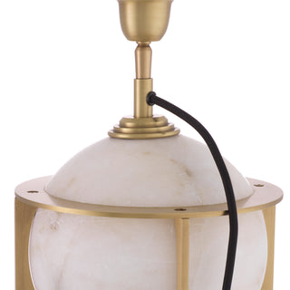 Table Lamp Eternity antique brass finish incl shade