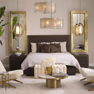 Cushion Spray rectangular black gold