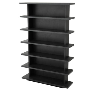 Cabinet Malibu charcoal grey oak veneer