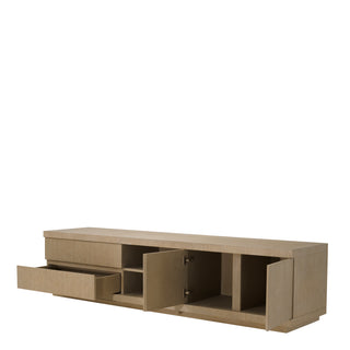 TV Cabinet Crosby washed oak veneer