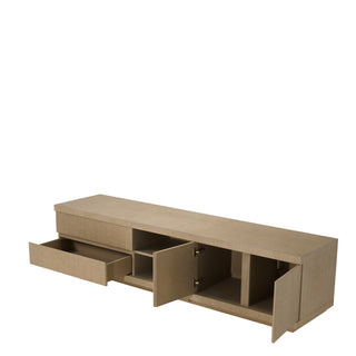 TV Cabinet Crosby washed oak veneer