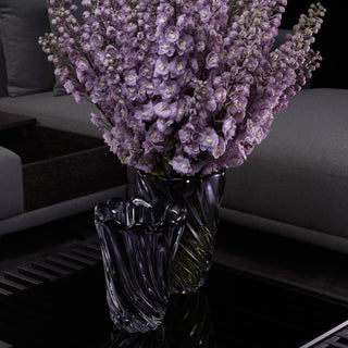 Vase Contessa L grey glass