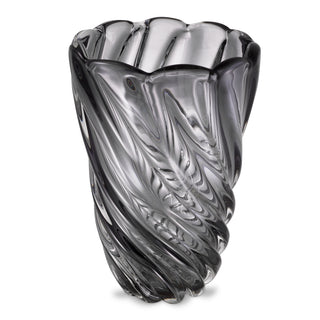 Vase Contessa L grey glass
