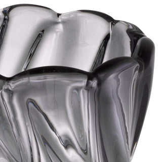 Vase Contessa L grey glass