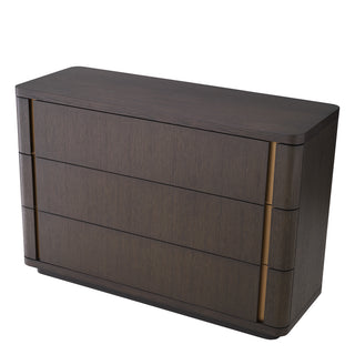 Dresser Modesto mocha crown oak veneer
