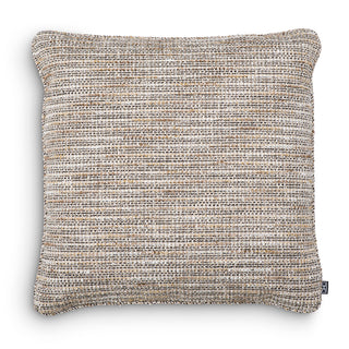 Beige Throw Pillow Mademoiselle