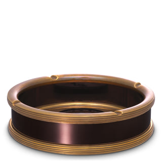 Ashtray Ella vintage brass finish