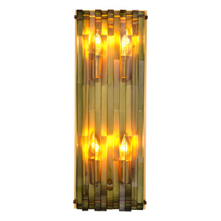 Wall Lamp Nuvola L antique brass finish