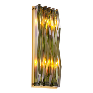 Wall Lamp Nuvola L antique brass finish