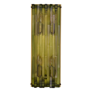 Wall Lamp Nuvola L antique brass finish