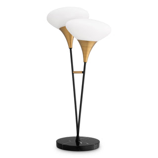 Table Lamp Duco antique brass finish