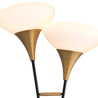 Table Lamp Duco antique brass finish