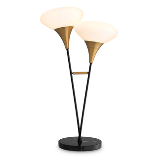 Table Lamp Duco antique brass finish