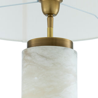 Table Lamp Lxry alabaster incl shade
