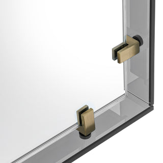 Mirror Verona smoke glass L