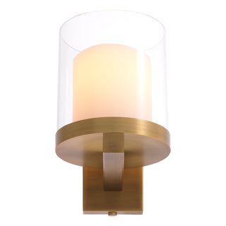 Wall Lamp Donovan antique brass finish