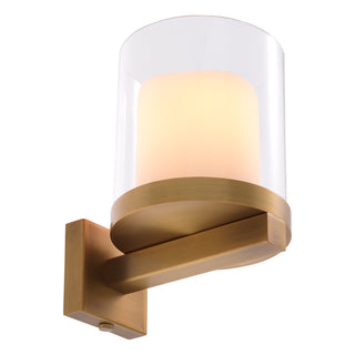 Wall Lamp Donovan antique brass finish