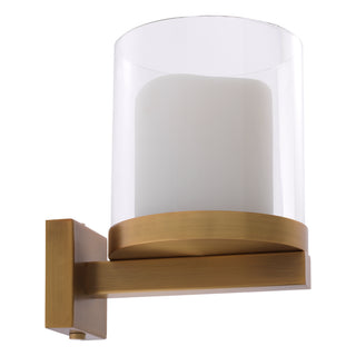 Wall Lamp Donovan antique brass finish