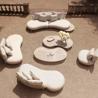 Outdoor Chair Laguno sand lewis off-white/grey