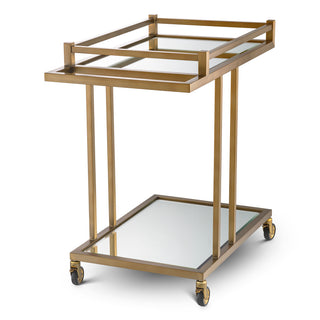 Trolley Beverly Hills brushed brass finish