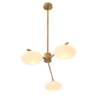 Chandelier Evergreen S antique brass finish