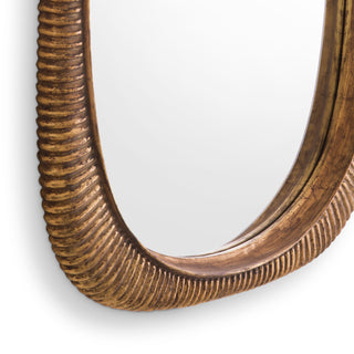 Mirror Casimir antique gold
