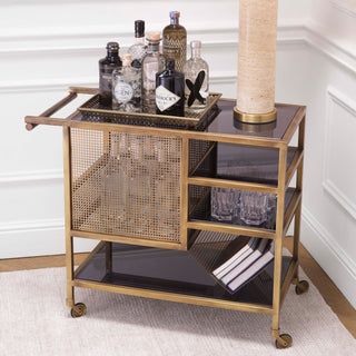 Trolley Sterling vintage brass finish