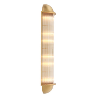 Wall Lamp Paolino antique brass finish