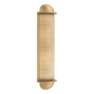 Wall Lamp Paolino antique brass finish