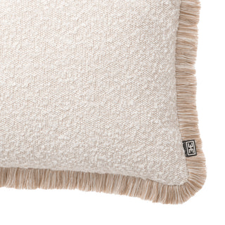 Cushion Nami rectangular bouclé cream