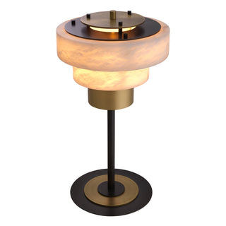 Table Lamp Zereno antique brass finish