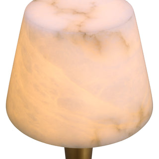 Table Lamp Scarlette antique brass finish