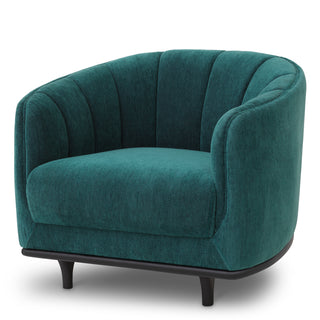Channeled Modern Accent Chair Agostino