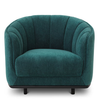 Channeled Modern Accent Chair Agostino