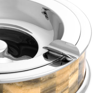 Ashtray Bonham nickel finish