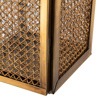 Hurricane Festival L vintage brass finish