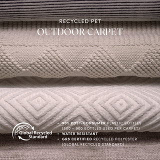 Outdoor Rug Romari beige 300 x 400 cm