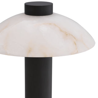 Table Lamp Châtel bronze highlight finish alabaster