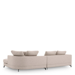 Sofa Moderno S aveiro sand right
black feet