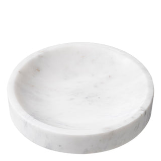 Bowl Moca white marble