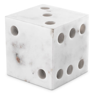 Desk Accessory Visa white marble set of 2