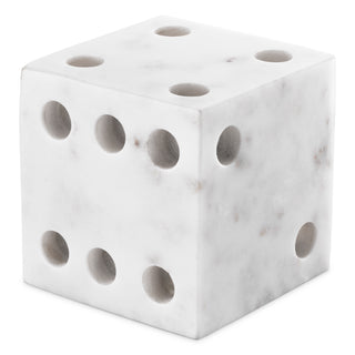 Desk Accessory Visa white marble set of 2