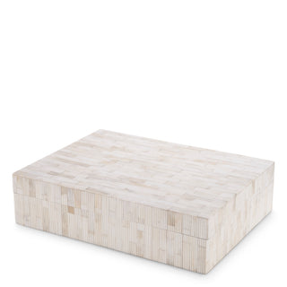 Box Scoop L natural bone