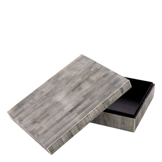 Box Lucille L black white