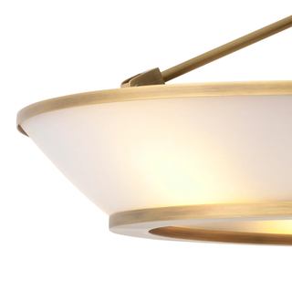 Ceiling Lamp Ferette antique brass finish