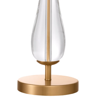 Table Lamp Stilla antique brass finish incl shade